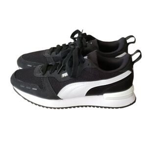 Puma Unisex Black & White Sneakers Size 5.5 C